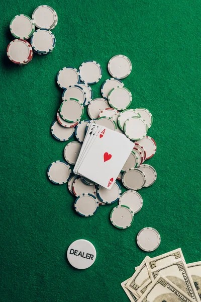 Live dealer table and sports listings